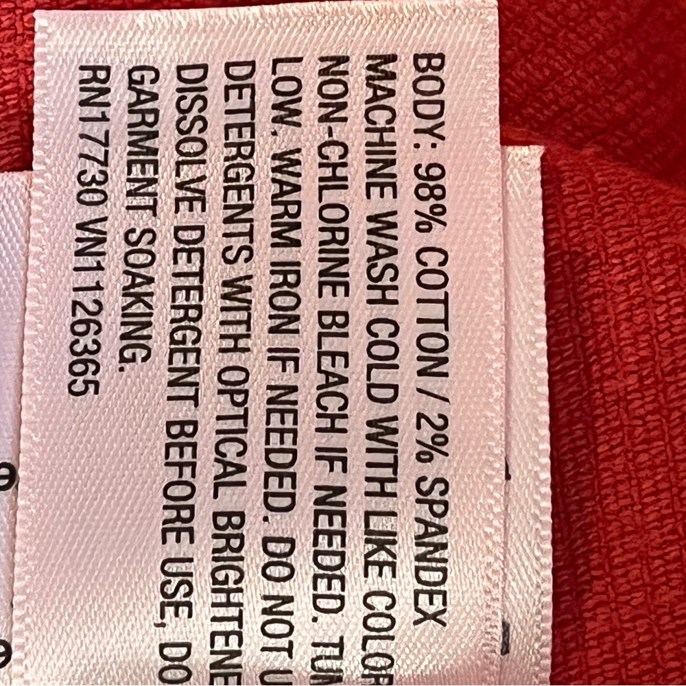 Universal Thread Womens Vibrant Red Corduroy Pant… - image 7